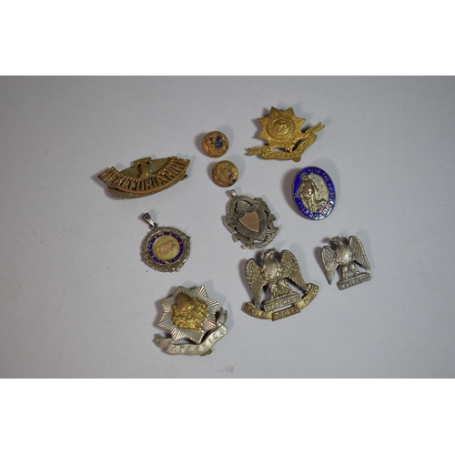 17 - A Collection of Five Military Badges, 