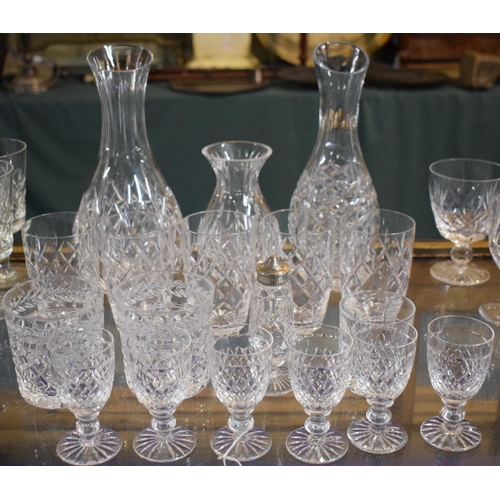 203 - A Collection of Good Quality Cut Glass to Include Six Webb Crystal Cut Sherries, Two Old Fashioned S... 