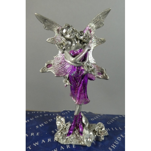 121 - Three Shudehill Fairy Ornaments, With Boxes, 9cm High