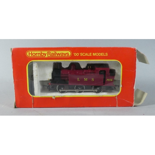 139 - A Boxed Hornby Railways R.452 OO Scale LMS 0-6-0T Tank Locomotive Number 7606.