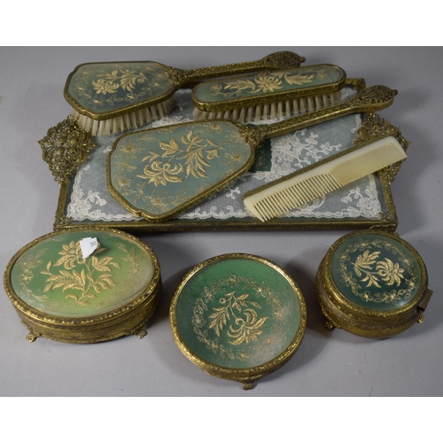 153 - A 1950's Dressing Table Set