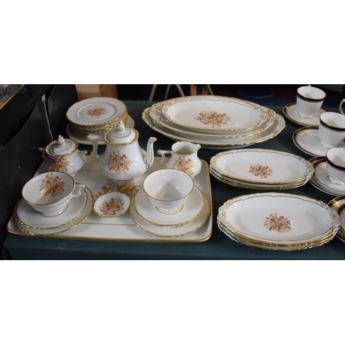 227 - A Collection of Haviland Limoges Floreal Porcelain Dinner and Teawares to Include Two Trios, Teapot,... 