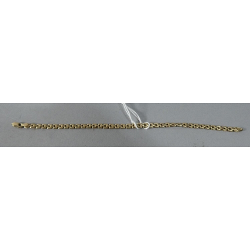 270 - A 9ct Gold Bracelet (AF), 3.8g