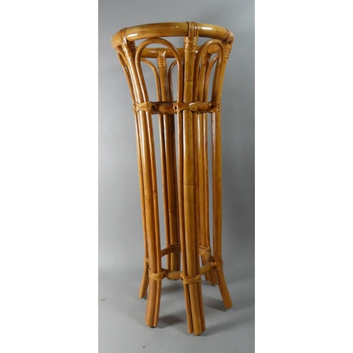 68 - A Bamboo Plant Stand, 80cm high