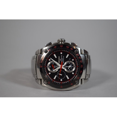 A Seiko Sportura F1 Honda Racing Team Chronograph Wrist Watch, 652466, 35AO  , 7T62 - OJW8 HR 2