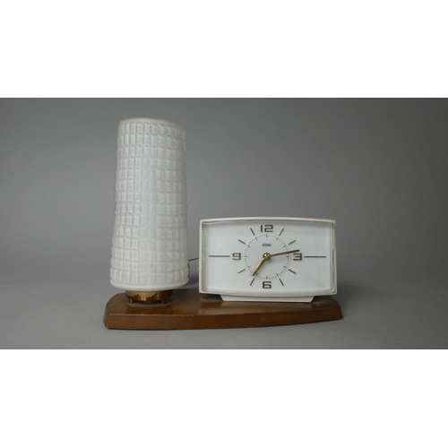 67 - A Metamec Alarm Clock and Lamp