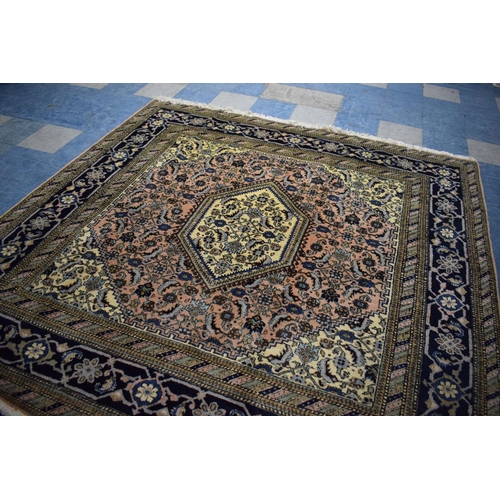 227 - A Fine Persian Hand-Made Ardebil Carpet, 232 x 220cms