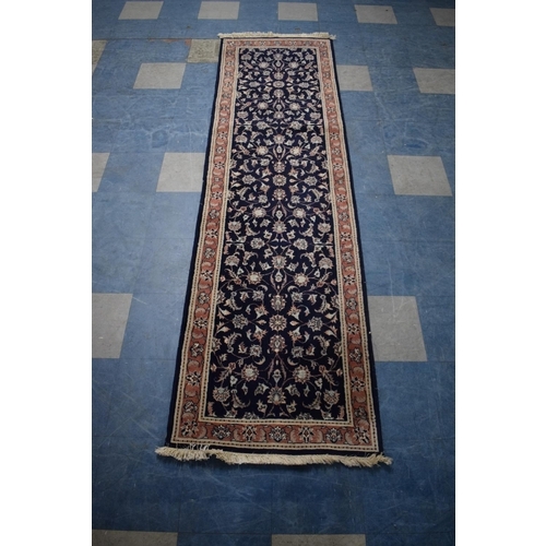 228 - A Fine Hand-Made Tabriz Runner, 280 x 77cms