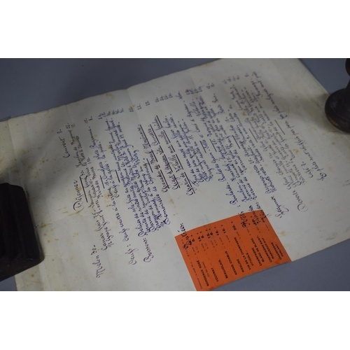 56 - Three Cafe Du Paris Prints After Georges Redon Naughty Children Series with Handwritten Luncheon Men... 