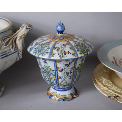 288 - A Collection of 19th Century and Later Ceramics to Include Soup Tureen (Missing Lid), Black and Whit... 