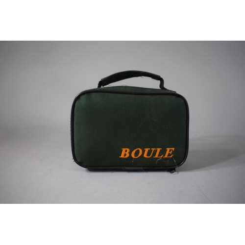 79 - A Set of French Boules in Canvas Bag