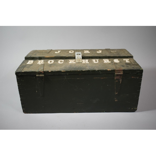 56 - A Cattleman's Show Box with Inner Removable Tray, 'JCRJ Brockhurst', 68.5cms Wide