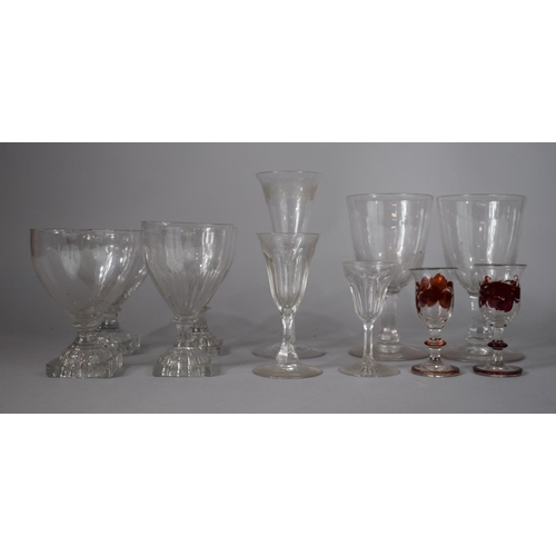 303 - A Collection of 19th Century and Later Drinking Glasses