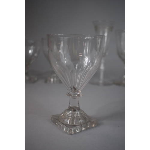 303 - A Collection of 19th Century and Later Drinking Glasses