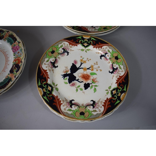 275 - A Collection of Masons Dinnerwares to Include Plates and Meat Plate (Hairline) Together with a Colle... 