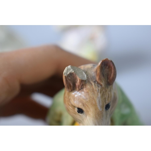 253 - A Collection of Seven Beswick Beatrix Potter Figures to Include - Samuel Whiskers (AF), Mr Jeremy Fi... 