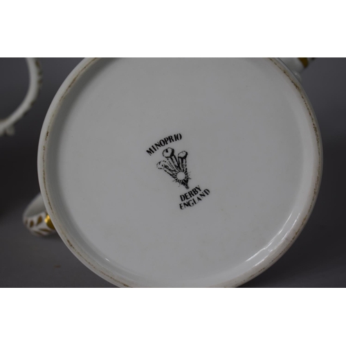 249 - Two Minoprio Reproduction Loving Mugs with 'Shooting Signals' Decoration Together with a 19th Centur... 