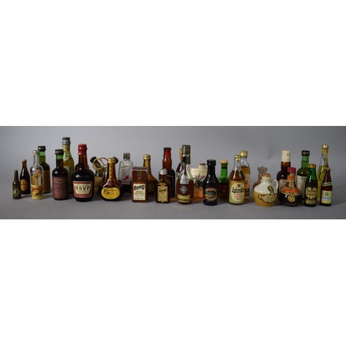 82 - A Collection of Miniature Liqueurs, Etc.