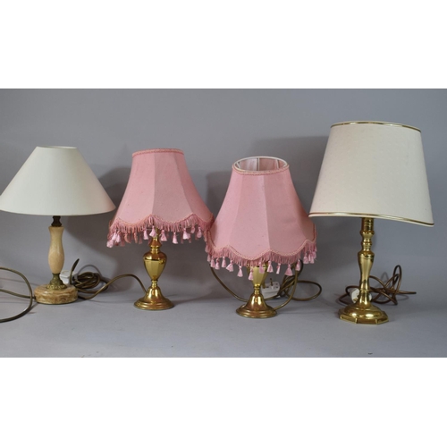 397 - A Collection of Lamps Etc.