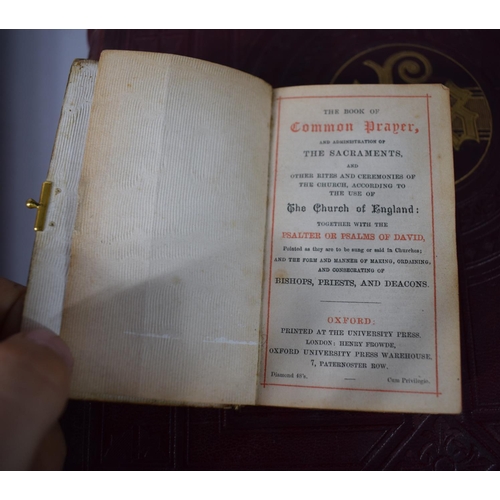158 - A 1912 Edition of Missale Romanum Together with a 1923 Example and a Miniature Common Prayer Book