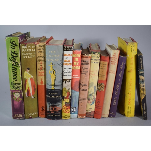 150 - A Collection of Vintage Hardback Books to Include 'Boys Will Be Boys' by E.S. Turner, 'Five on Treas... 