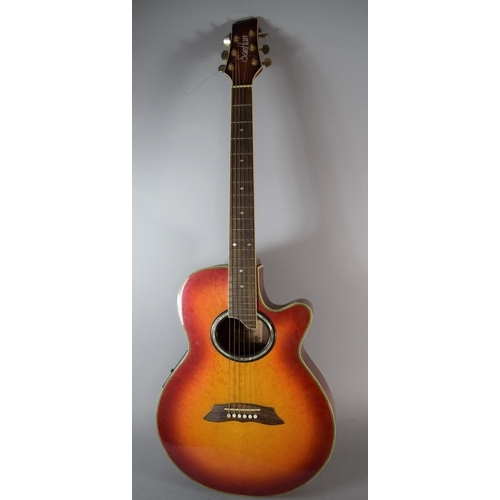 59 - A Saehan Electro Acoustic Guitar, Model 55C75CS