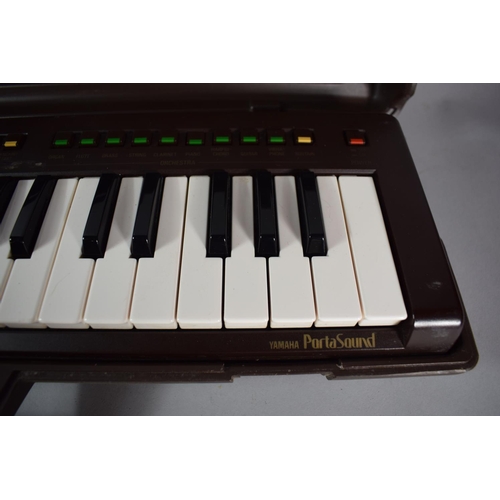 58 - A Vintage Yamaha Portasound Keyboard with Original Carry Case, 57cms Long