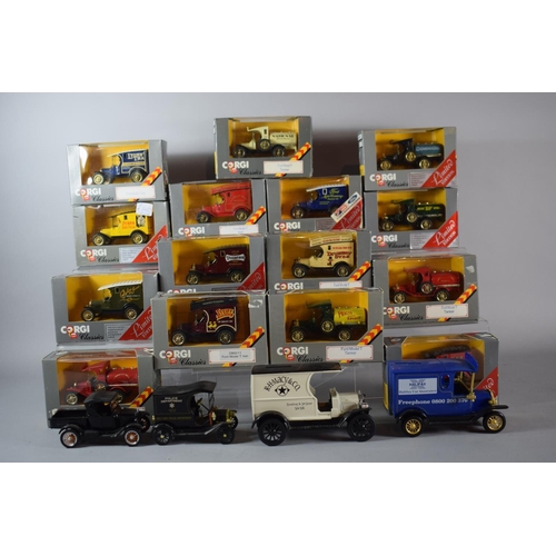 172 - A Collection of 19 Boxed and Unboxed Corgi and Other Die Casts to Include 873 Ford Model T Zebra Gra... 
