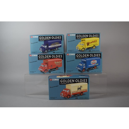 169 - A Collection of Five Boxed Corgi Golden Oldies Lorries to Include 19301 Bedford 'S' Lyons, 19302 Bed... 
