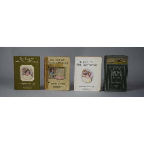 151 - A Collection of Beatrix Potter Book, The Tale of Mrs Tiggy-Winkle, The Tale of Ginger and Pickles To... 