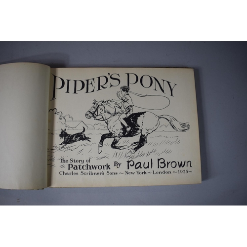 143 - A 1935 Edition of Piper's Pony, The Story of Patchwork by Paul Brown