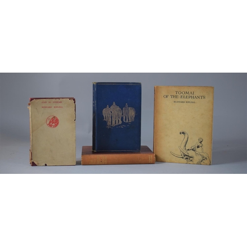 138 - A Collection of Rudyard Kipling to Include 1899 Edition of The Jungle Book, 1937 Edition of Toomai o... 