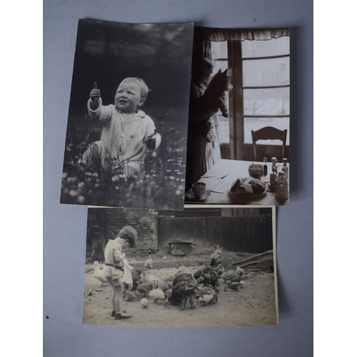 168 - A Collection of Early 20th Century Photograph Postcards to Feature Family Life, Portraits, Trains an... 
