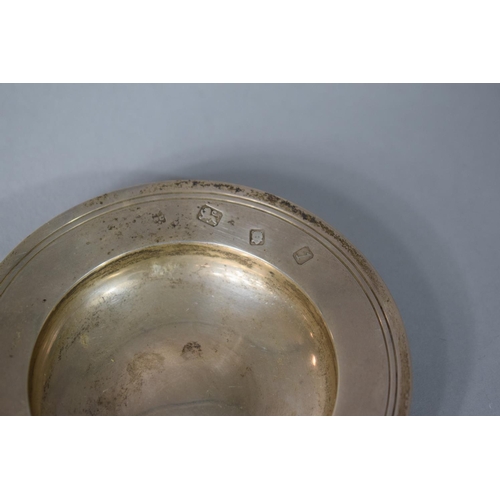 188 - A Silver Armada Dish, London 1966, 10.5cms Diameter, 103gms