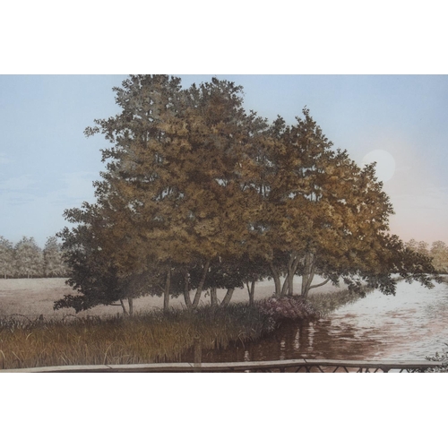 331 - A Pair of Limited Edition Prints After Gilbert Browne, 'Summer Twilight'  and 'Autumn Twilight', Sig... 