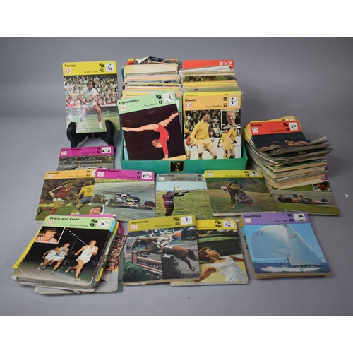 169 - A Wicker Basket Containing Sporting Card Sets c.1977