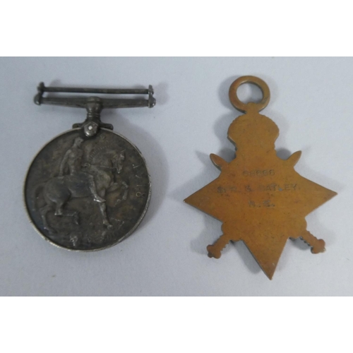 62 - Two WWI Medals Awarded to Spr G Batley, Royal Engineers, No.68666