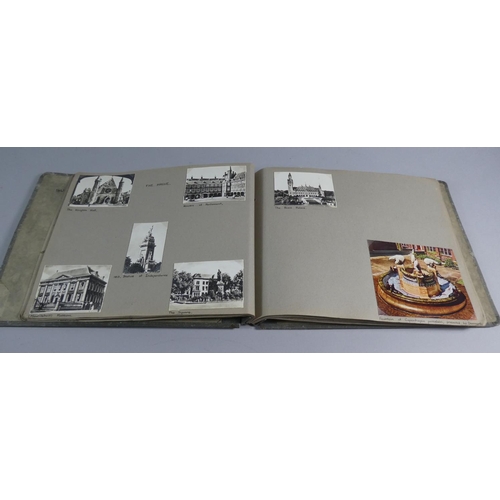 68 - A Vintage Photo Album Containing Various Photographs, Postcards etc Relating to Holland, Opera etc c... 