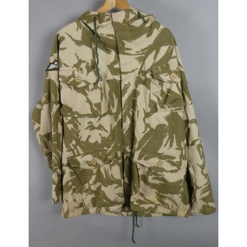 189 - A British Army Royal Marines Hooded Camouflage Jacket (Cold Climate)