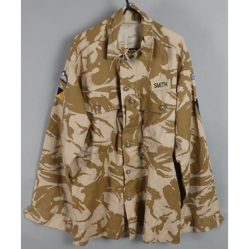 190 - A British Army Tropical Desert Camouflage Shirt