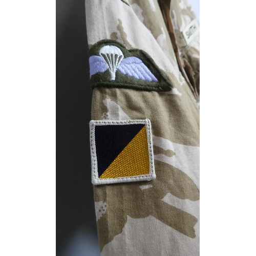 190 - A British Army Tropical Desert Camouflage Shirt