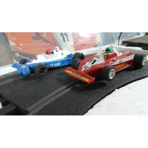 202 - A Boxed Scalextric 500 Model Racing Set with Two Cars (Not Tested)