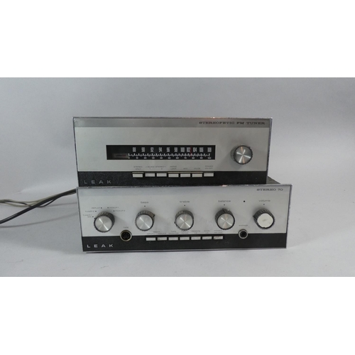 208 - A Leak Stereofetic FM Tuner and a Stereo 70