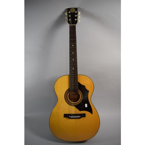 217 - A Kay K320 Acoustic Guitar with Carrying Bag