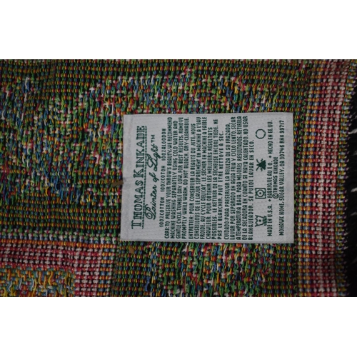 100 - An American Woven Throw by Thomas Kinkade