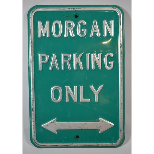 118 - A Pressed Metal Sign, 