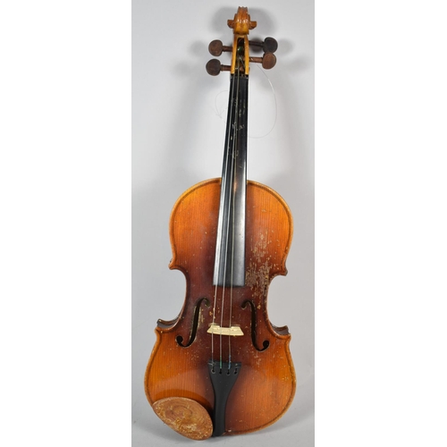 164 - A Cased Violin and Bow