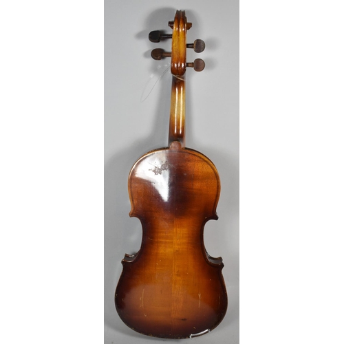 164 - A Cased Violin and Bow