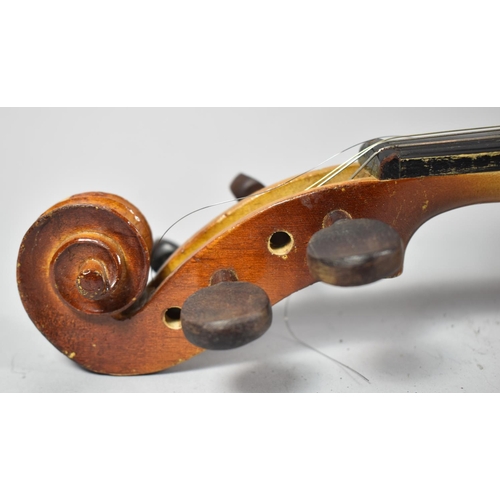 164 - A Cased Violin and Bow