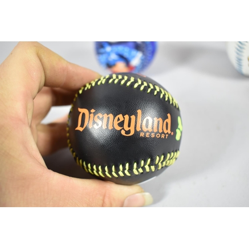 177 - Four Disney World Baseballs